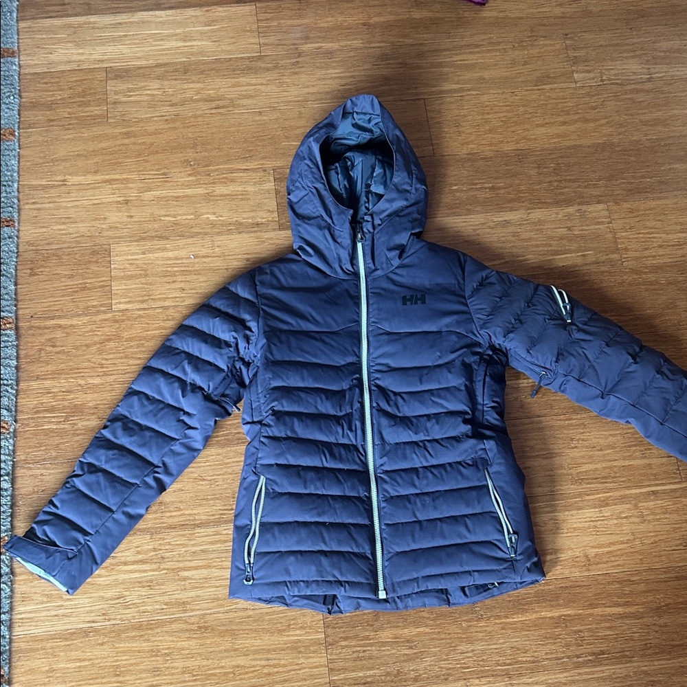 Helly Hansen Women's Dark Purple Puffer Coat